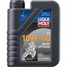Liqui Moly 4T Motorbike 10w40 Basic Off Road Mineral Oil (1 Litre)