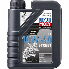 Liqui Moly 4T Motorbike 10w40 Street Synthetic Technology Oil (1 Litre)