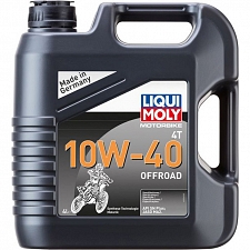 Liqui Moly 4T Motorbike 10w40 Off Road Synthetic Technology Oil (4 Litres)
