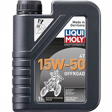 Liqui Moly 4T Motorbike 15w50 Off Road Synthetic Technology Oil (1 Litre)