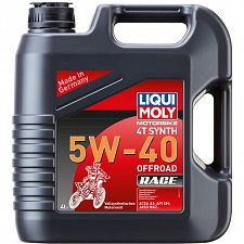 Liqui Moly 4T Motorbike Race 5w40 Off Road Fully Synthetic Oil (4 Litres)