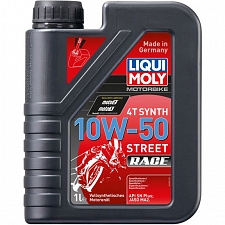 Liqui Moly 4T Motorbike Race 10w50 Street Fully Synthetic Oil (1 Litre)