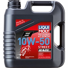 Liqui Moly 4T Motorbike Race 10w50 Street Fully Synthetic Oil (4 Litres)