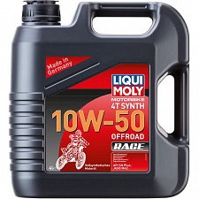 Liqui Moly 4T Motorbike Race 10w50 Off Road Fully Synthetic Oil (4 Litres)