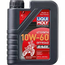 Liqui Moly 4T Motorbike Race 10w60 Off Road Fully Synthetic Oil (1 Litre)