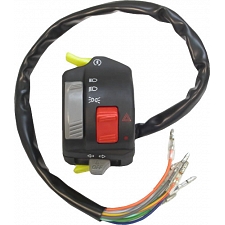 Universal Handlebar Lights, Indicator, Horn & Hazard Switch (L/H)