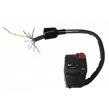 Universal Handlebar Lights, Indicator, Horn & Pass Switch (L/H) - 006564