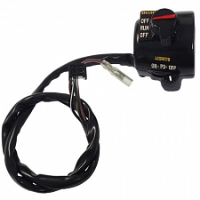 Handlebar Lights & Run-Off Switch (R/H)