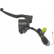 Handlebar Lights, Indicator & Horn Switch + Clutch Lever (L/H)