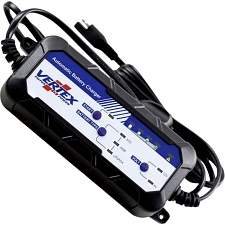 Vertex Automatic Battery Charger 4A Charges & Maintains 6v/12v Batteries