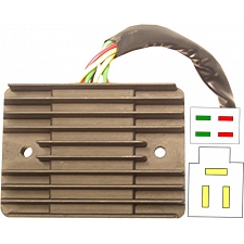 TourMax SH579A-11 Regulator Rectifier Honda 31600-MBG-305 31600-MBG-003