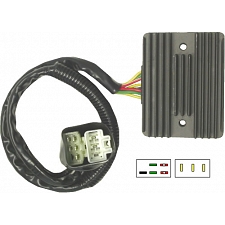 TourMax SH689A-12 Regulator Rectifier Honda 31600-MAT-D51