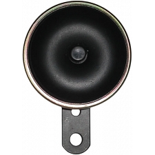 Black 12v 75mm Diameter Horn