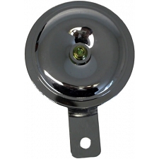 Chrome 6v 90mm Diameter Horn