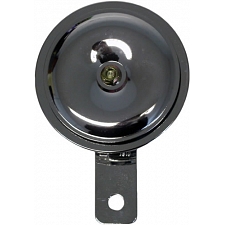 Chrome 12v 80mm Diameter Horn
