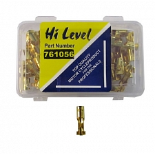 Solder Type 2.50mm Female Bullet Connectors