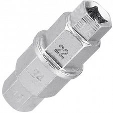 Alloy 17mm, 19mm, 22mm & 24mm Hex Socket