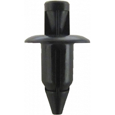 6mm x 12mm x 12mm Black Push Rivet Type Fairing Clips