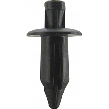 6mm x 12mm x 15mm Black Push Rivet Type Fairing Clips