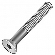 Countersunk Flat Head Allen Hex/Socket Screws 4mm x 40mm