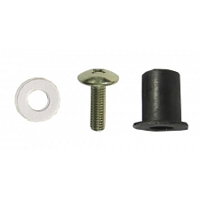 Rubber Fairing Bushes with Silver 5mm Screws