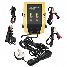 Motobatt PDC2x2A World Dual Bank Battery Charger & Maintainer