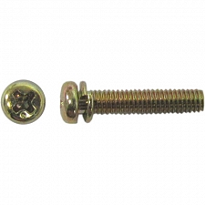 4mm x 20mm x 0.70mm Pan Head Screws with Washers