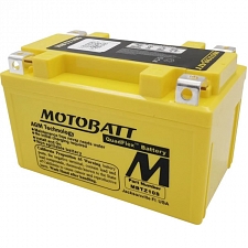 Motobatt MBTZ10S AGM Sealed Battery YTZ10S  YTZ10S-BS YTX7A-BS