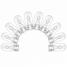 12V T10 1.70W Capless Wedge Side Light Bulbs