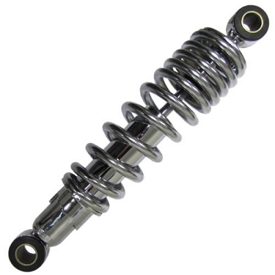 Chrome 310mm Pin + Pin Lambretta Rear Shock Absorber