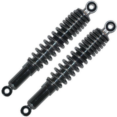 Chrome 325mm Pin + Pin Twin Shock Absorbers