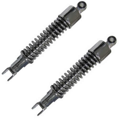 Chrome 320mm Pin + Fork Twin Shock Absorbers for up to 200cc