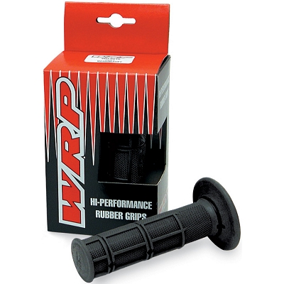 WRP 7/8" Black Half Waffle Medium/Hard Compound MX Grips