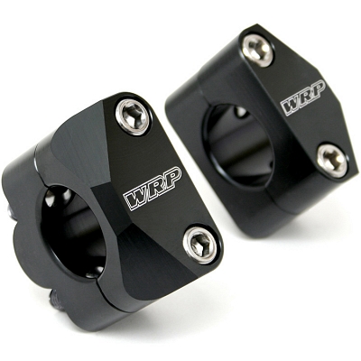 WRP Pro Mount 7/8" to 1 1/8" Handlebar Riser Conversion Kit in Black