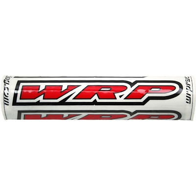 WRP MX Handlebar Crossbar Pad in White & Red