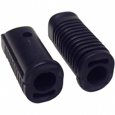 95mm Footrest Rubbers with 22mm Round Fitting