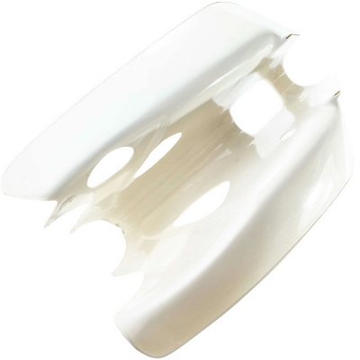 White Legshields Honda 64301-087-710ZA
