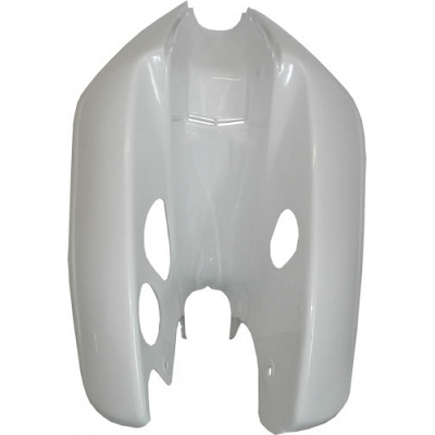 White Legshields for Round Air Filter - 011270