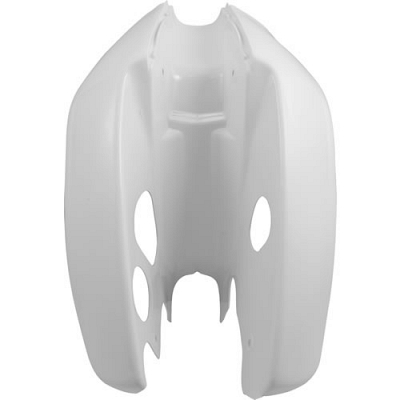 White Legshields for Round Air Filter - 011271