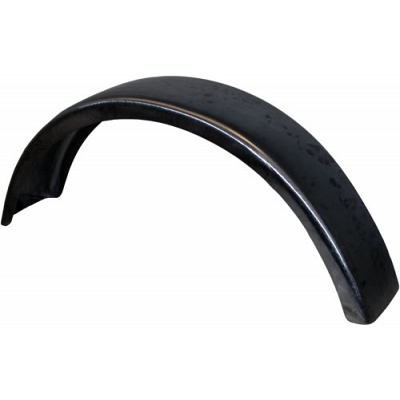 Unchromed 6" x 29" Universal Rear Mudguard
