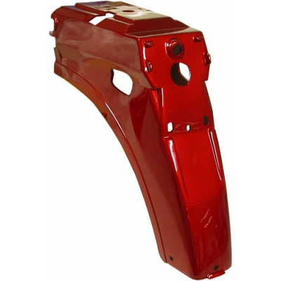 Honda C50, C70 & C90 Cub Red Plastic Rear Mudguard
