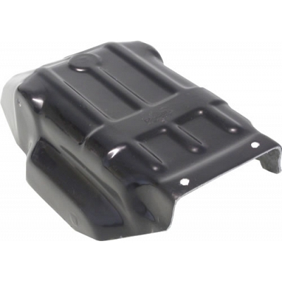 Black 7.5" x 13" Rear Mudguard Under-Piece