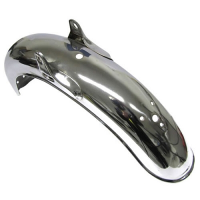 Chrome 4" x 27" Rear Mudguard Suzuki A100 1973-80