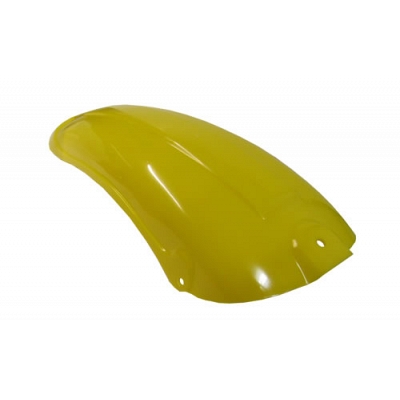 7" Yellow Small MX Rear Mudguard