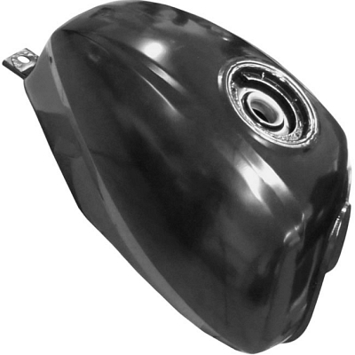 Suzuki Styled Universal Fuel Tank 3.5 US Gallons Painted in Black