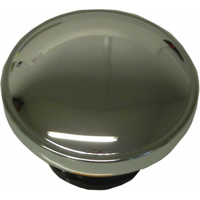 Chrome Non-Vented Screw-In Fuel Cap