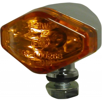 Diamond Design Marker Light with Amber Lens
