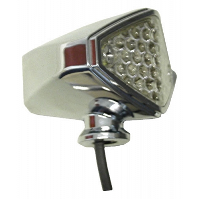 Diamond Design Marker Light with Clear Lens & Amber LED