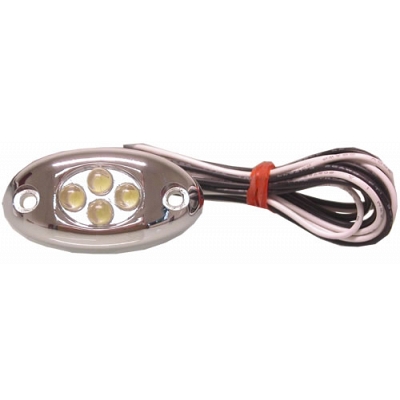 Oval Marker Light with White LED's