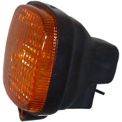 Square Indicator with Amber Lens